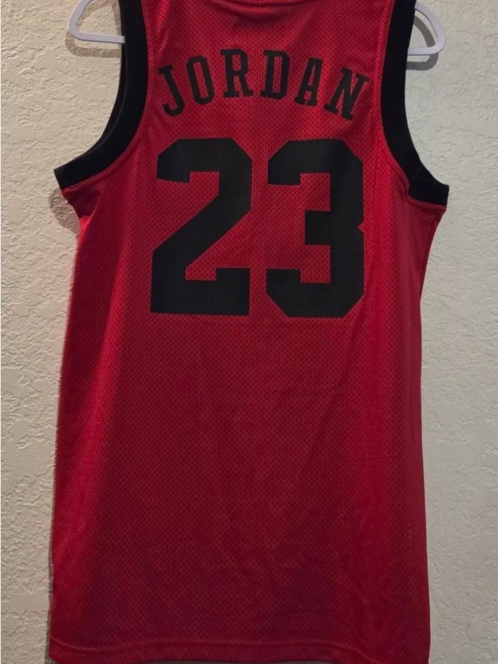 Air Jordan Mens Red Basketball Jersey